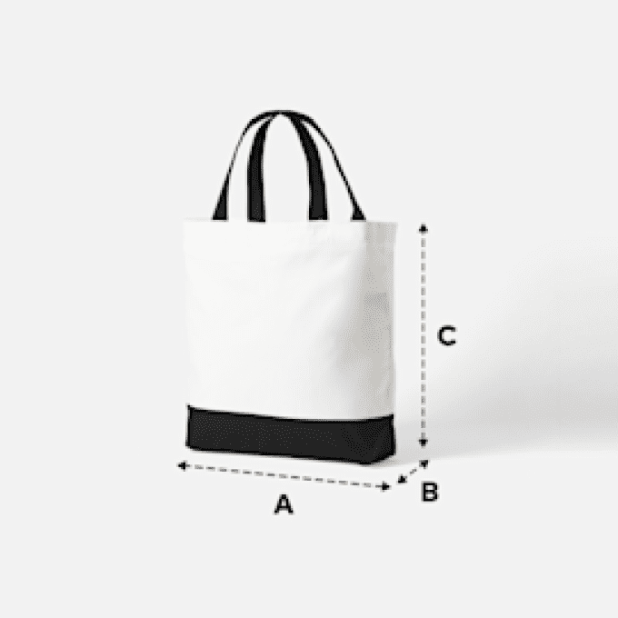 SAC FOURRE-TOUT en coton  PICTURA AND CO